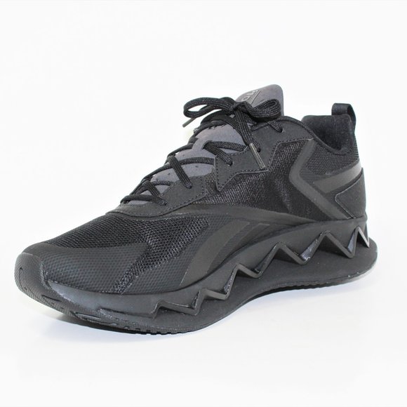 Reebok Zig Elusion Energy Running Shoe All Black Men's 12 NWT! - Picture 2 of 12